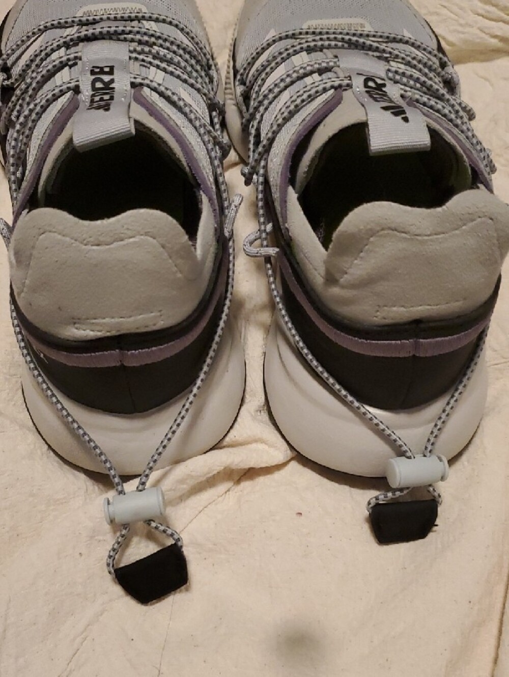 adidas Trail Shoe in Neon Green and Purple - Picture 4 of 5
